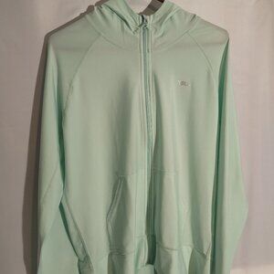 TSLA Ladies Size Large Full Zip Long Sleeves Athletic Hoodie